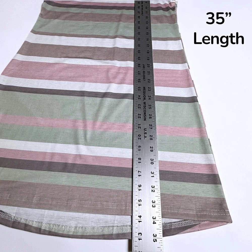 SHEIN Lot of 3 Black One Shoulder Romper Ribbed Colorful & Striped Tank Dress M - Picture 15 of 16